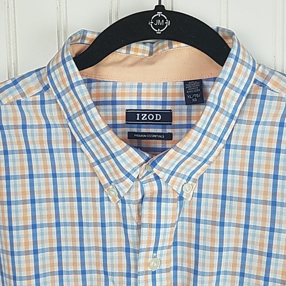 SOLD EBAY Izod Premium Essentials Plaid Button Down XL - Picture 6 of 6